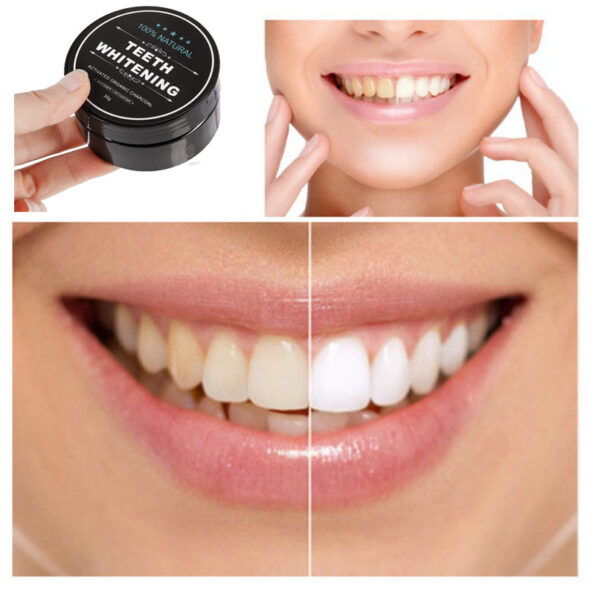 30g Teeth Whitening Powder Carbon Coco Organic Charcoal Teeth Whitening Powder Natural Tartar Stain Removal 2