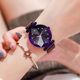 Ladies Magnetic Starry Sky Clock Luxury Women Watches Fashion Diamond Female Quartz Wristwatches Relogio Feminino Zegarek 10